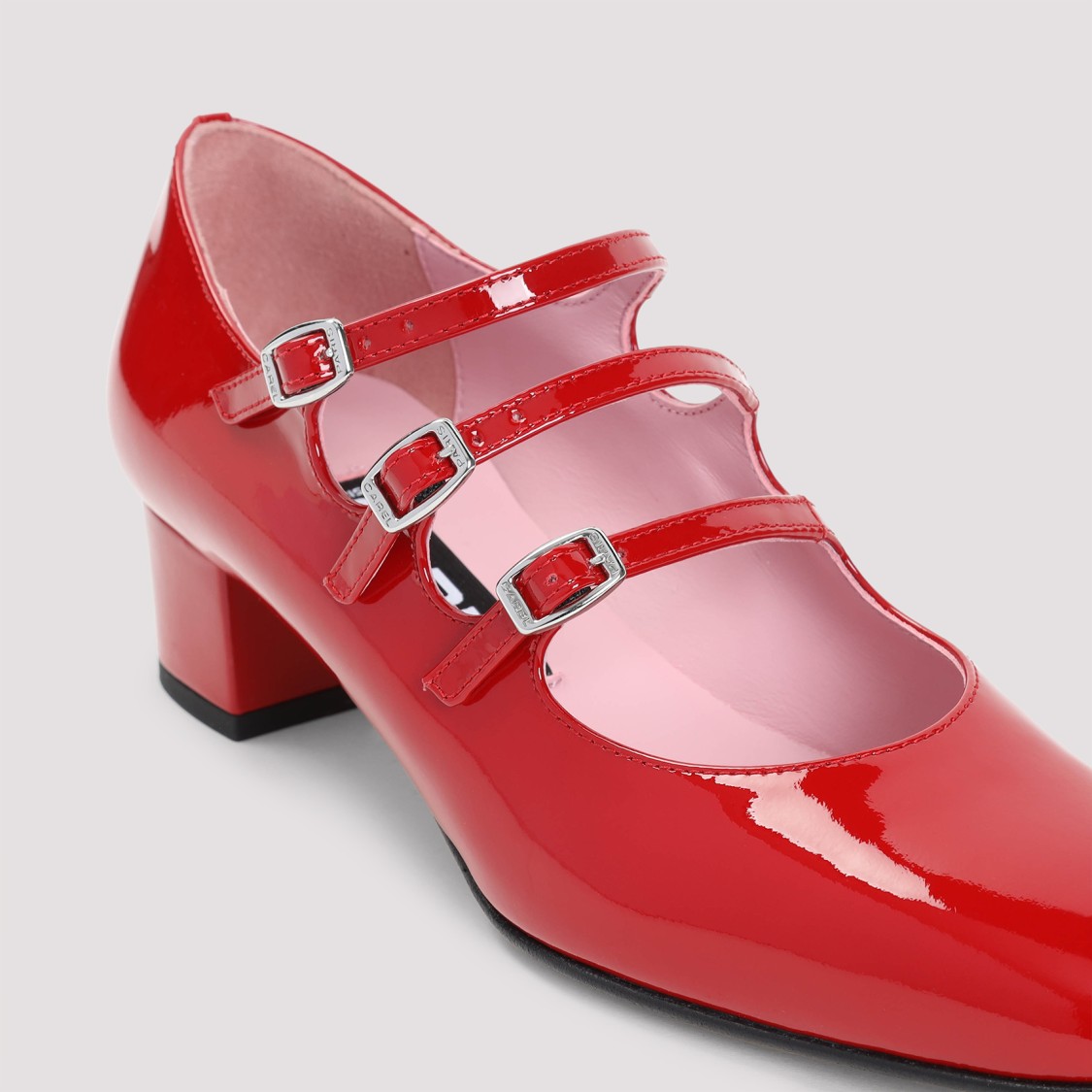 Shop Carel Paris Kina Mary Jane Pumps In Red