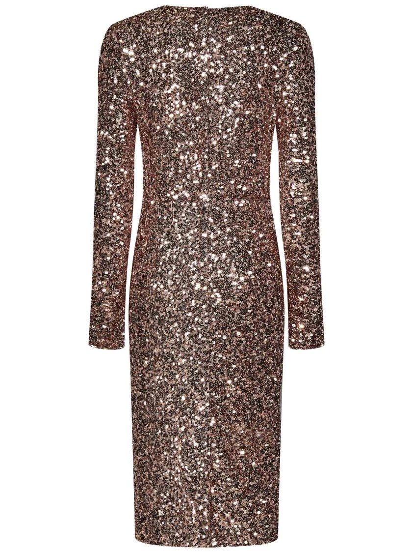Dolce & Gabbana Suéter Cuello Redondo - Púrpura In Metallic