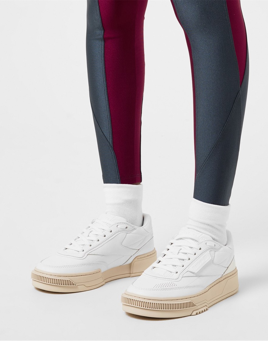 Reebok Club C Ltd White Lthr Sneakers In White