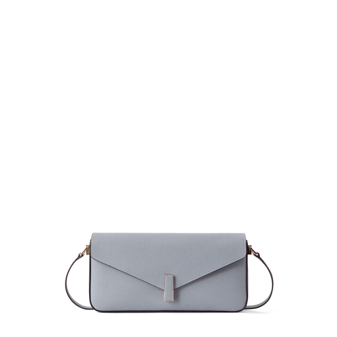 Valextra Blue Calf Leather Iside Shoulder Bag