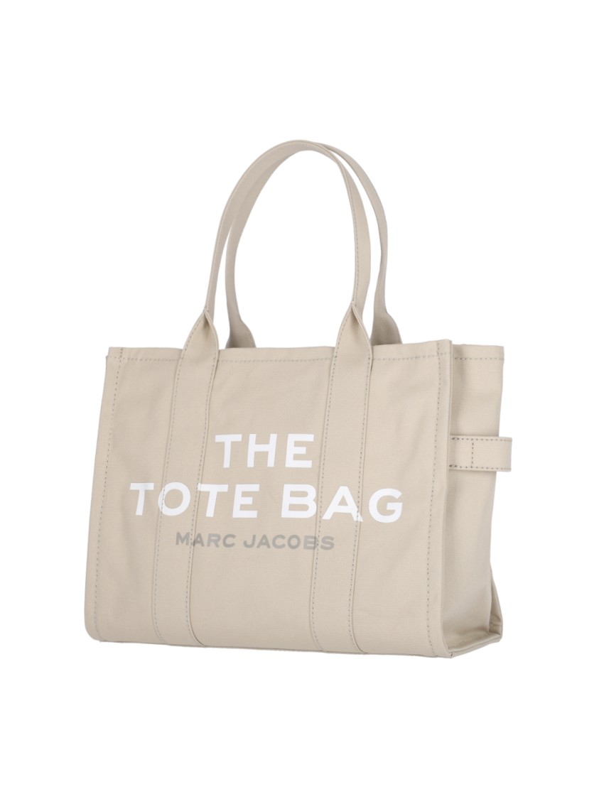 Shop Marc Jacobs 'the Large Canvas' Tote Bag – Beige