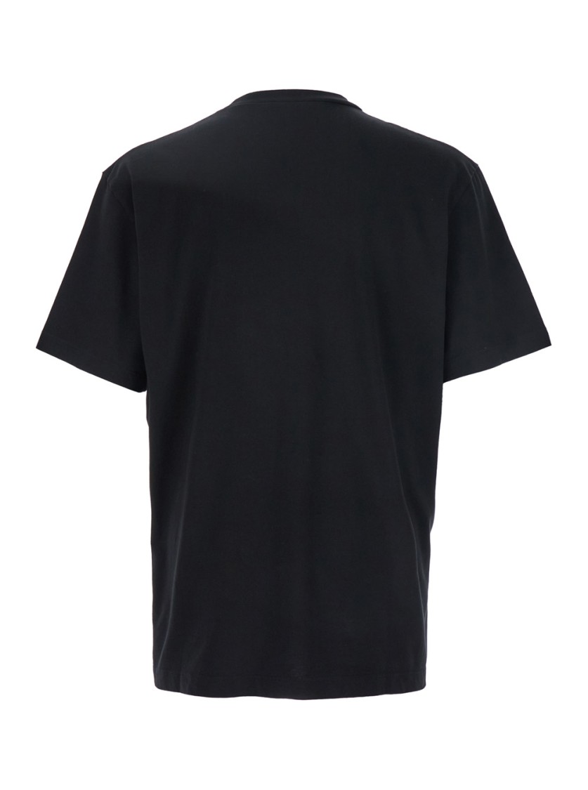 DSQUARED2 DSQUARED2 BLACK REGULAR FIT TEE