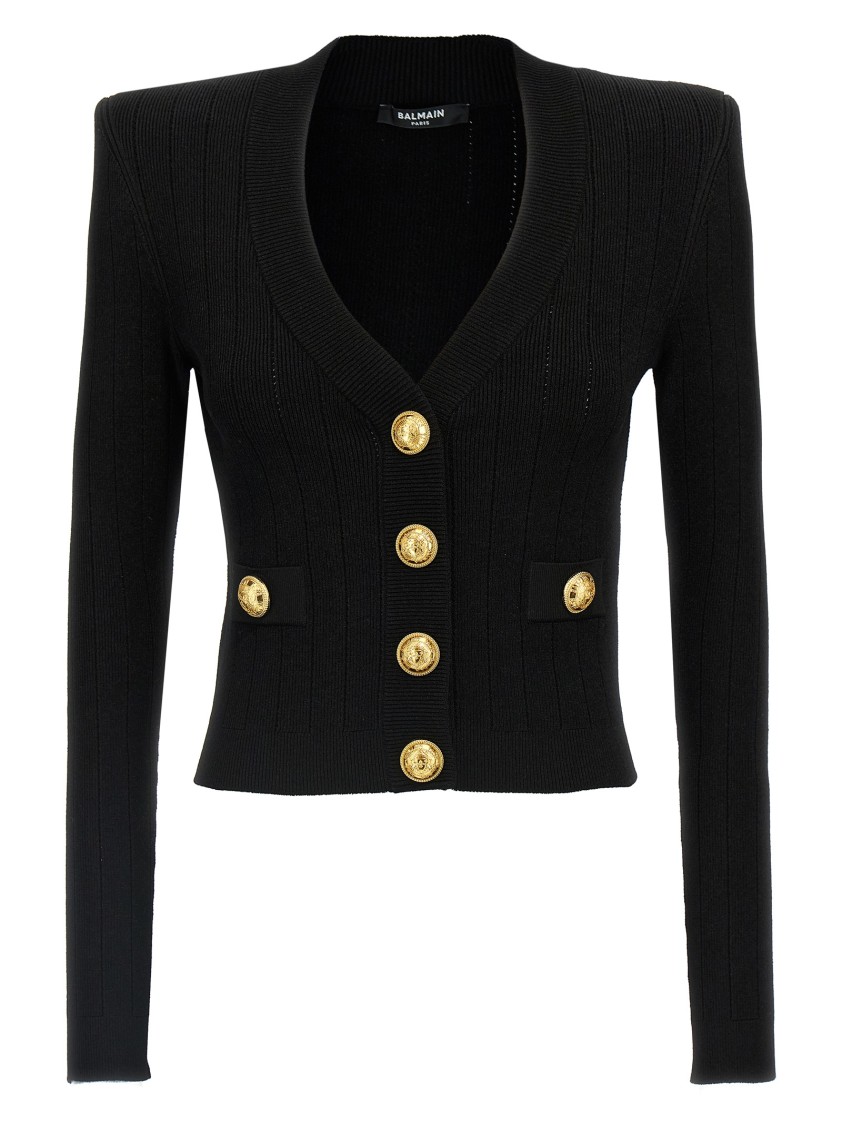 Balmain 'chiocciola' Cardigan