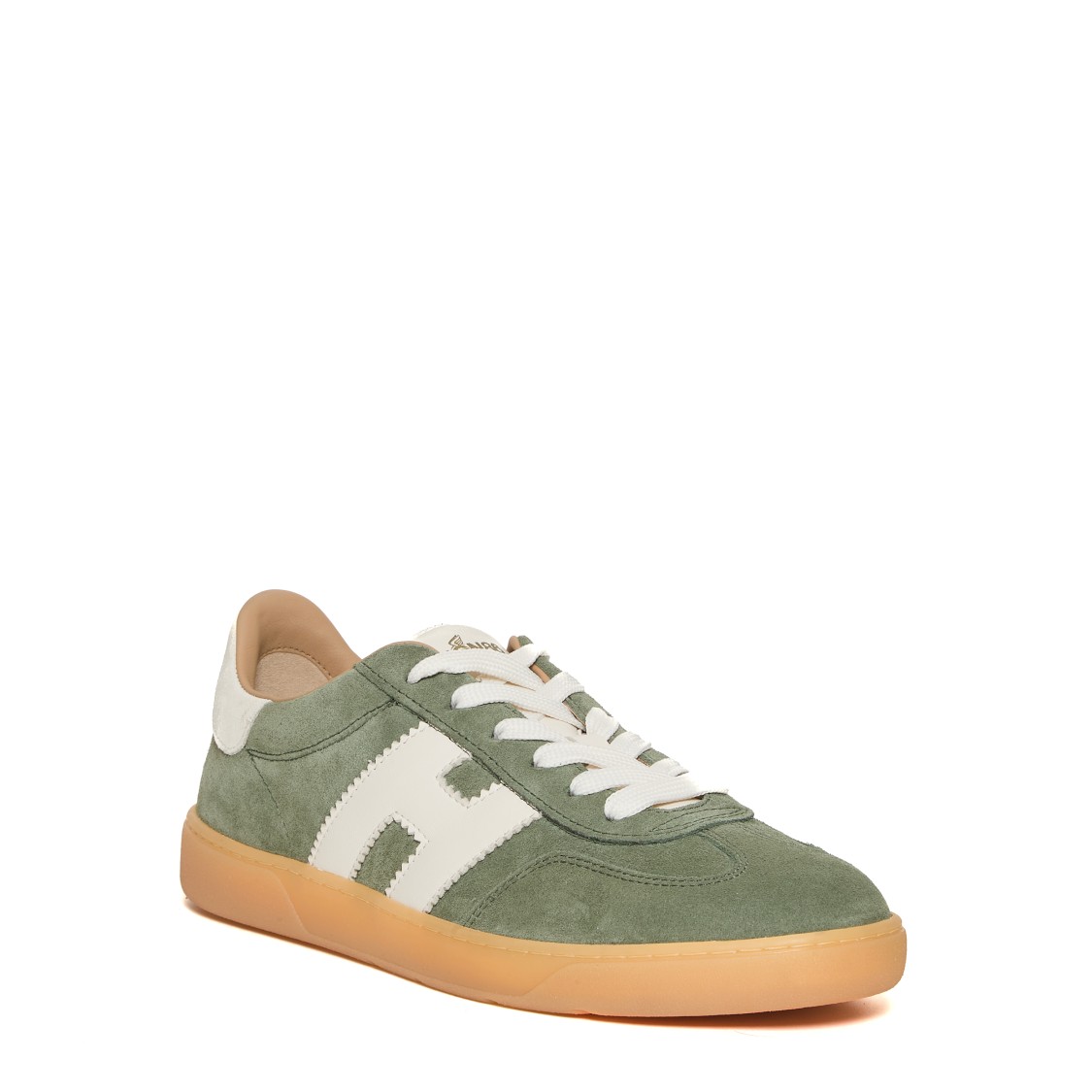 Hogan Cool Low-top Suede Sneakers In Green