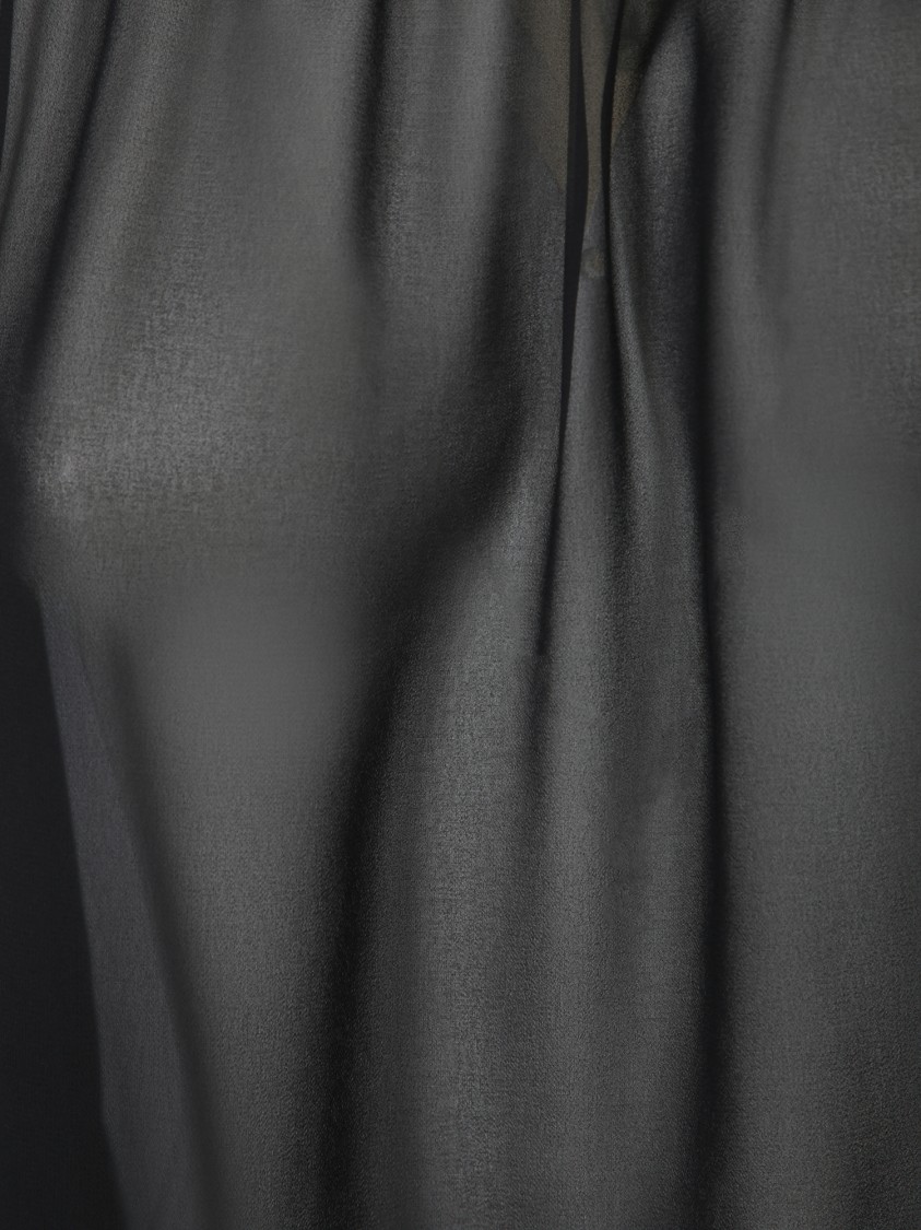 BLANCA VITA BLANCA VITA SCALLOPED HEM BLOUSE