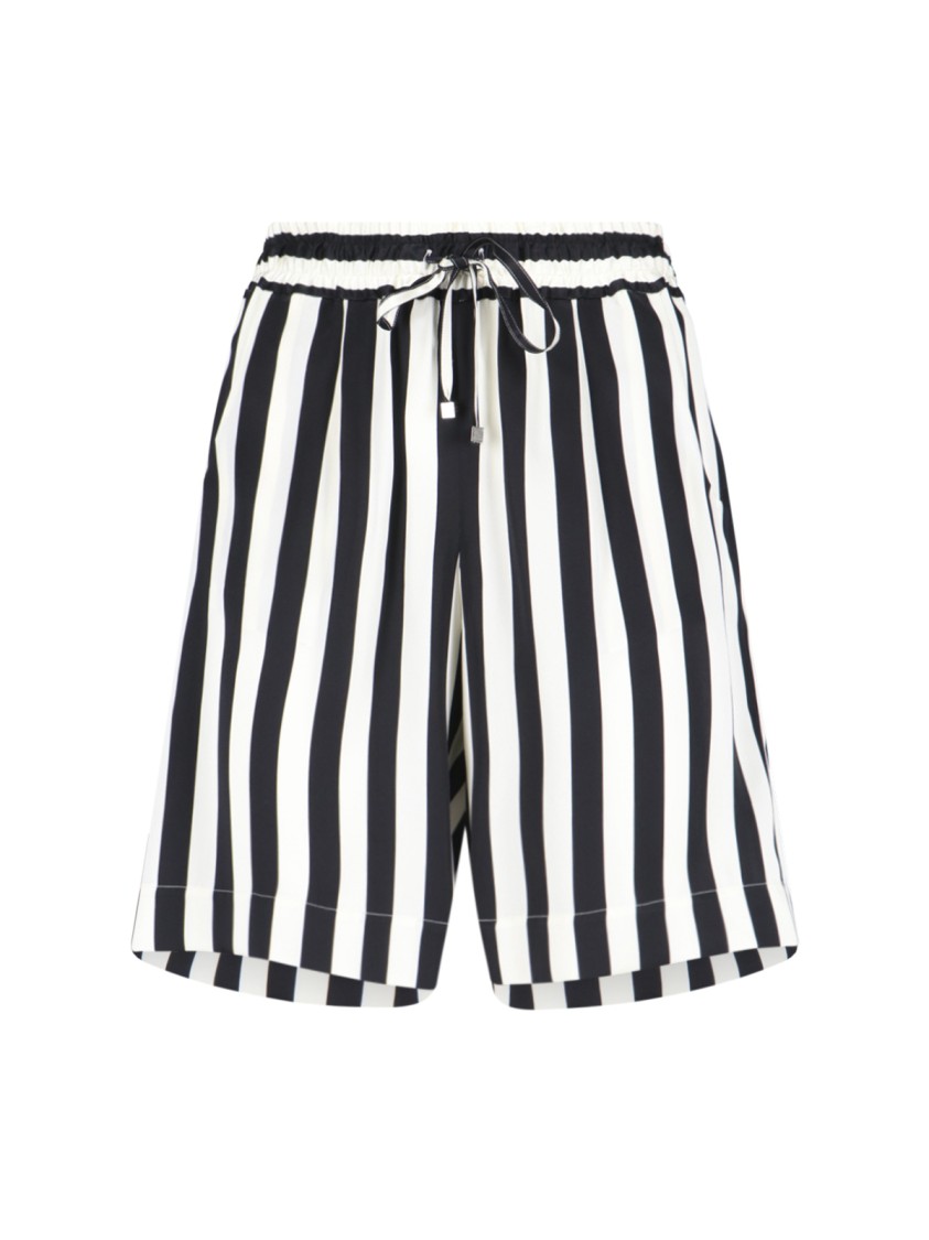 Kiton Tailored Shorts With Button And Elastic