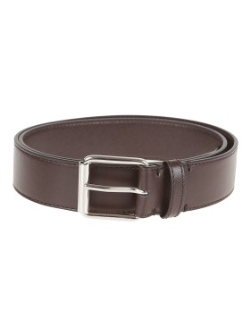 ベルト Stella Mccartney Brown Polyester Belt With Classic Buckle Stella Mccartney Brown Polyester Belt With Classic Buckle