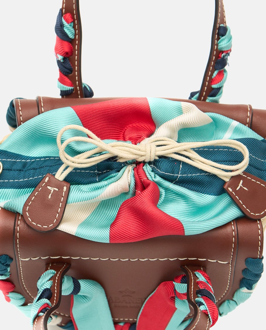Cuba Lab Habanera Silk Handbag In Multi