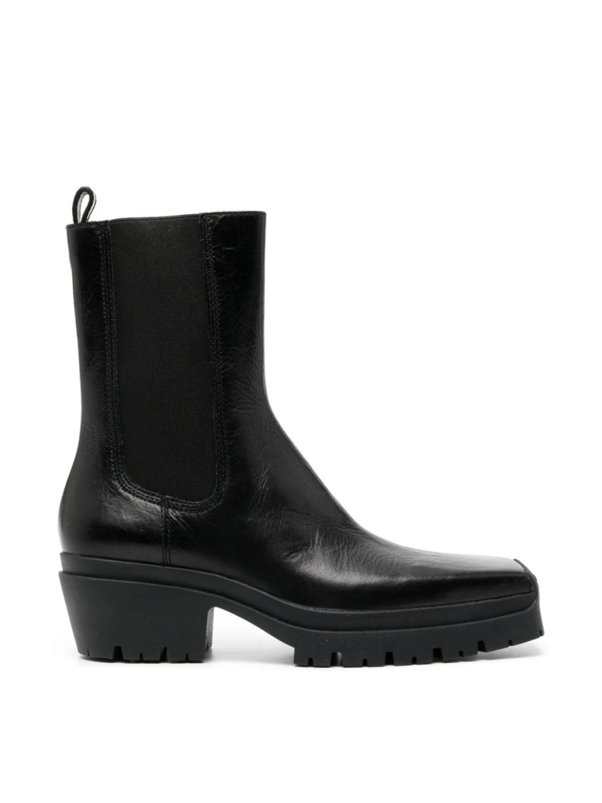 Alexander Wang Terrain 45 Moto Boots In Black