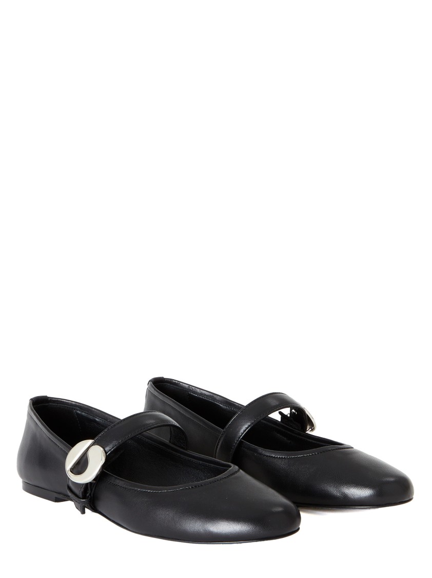 Coperni X Disney Horn Ballet Flats In Black