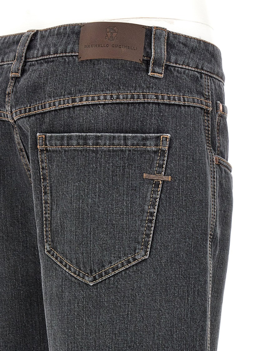 Brunello Cucinelli Jeans In Black