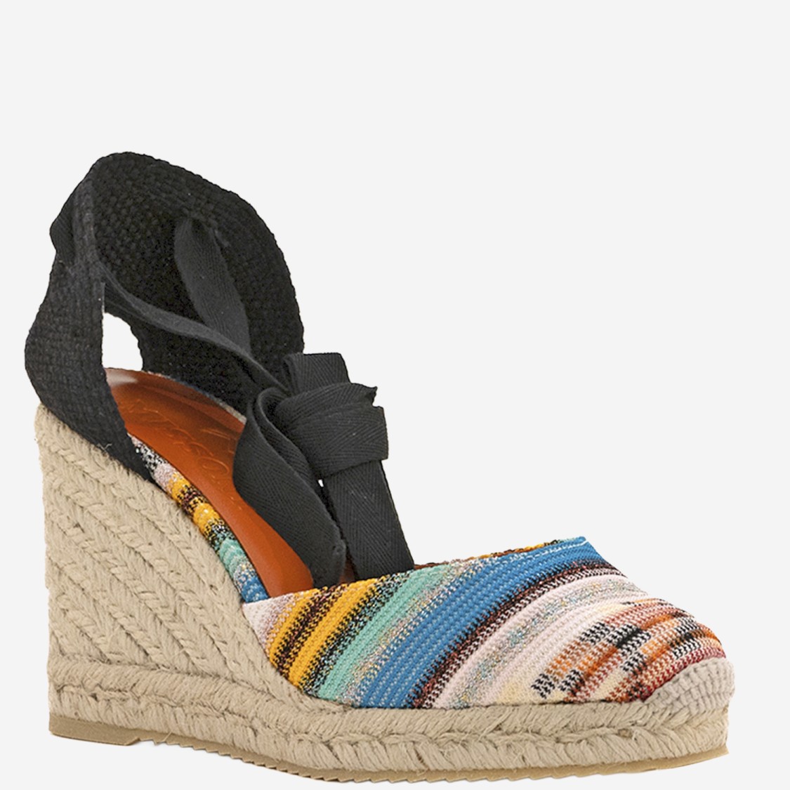 Shop Missoni Espadrilles With Zig Zag Pattern