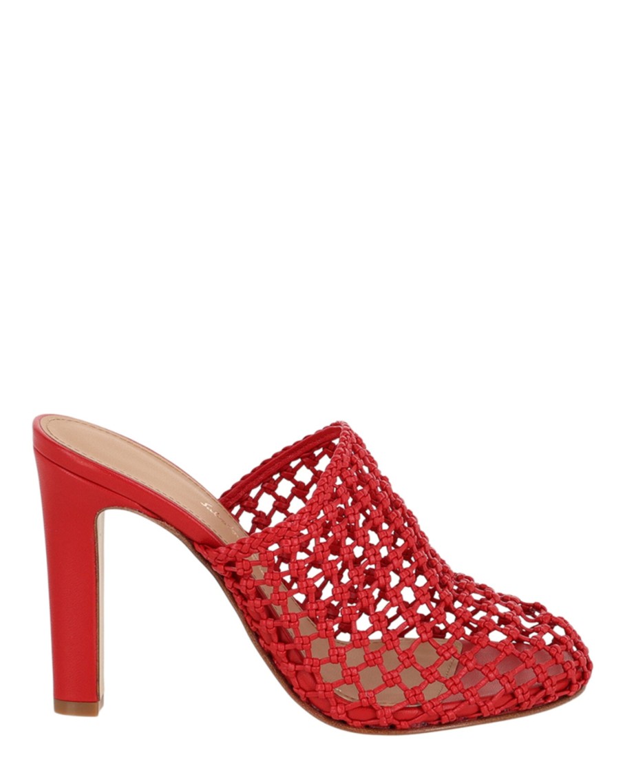 Ferragamo Ellas X5 Caged Mules