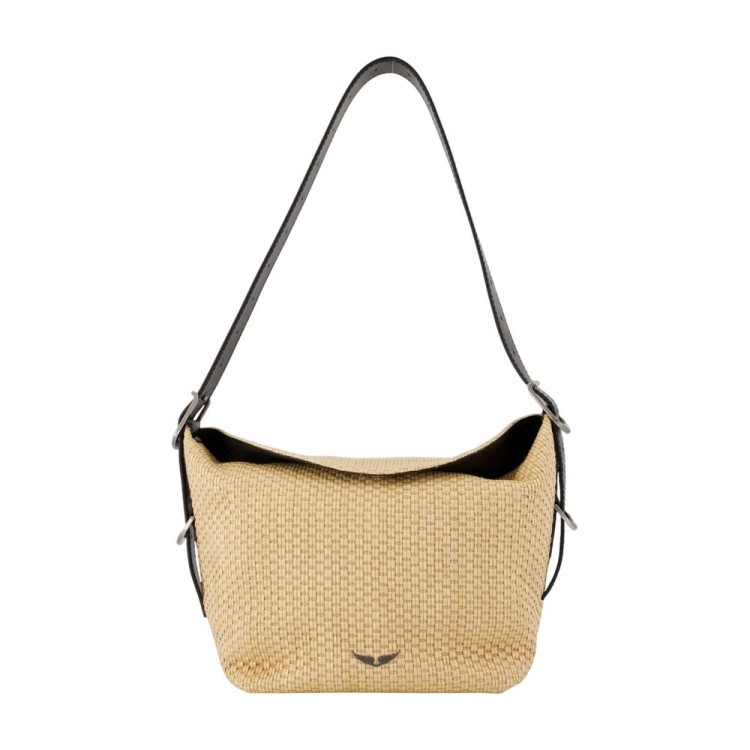 ショルダーバッグ・ポシェット Jane Panier Shoulder Bag - Zadig & Voltaire - Cotton - Beige Zadig & Voltaire Jane Panier Shoulder Bag - Cotton - Beige