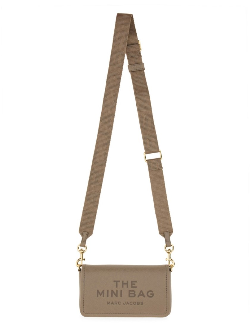 Marc Jacobs Rectangular Mini Shoulder Bag In Brown