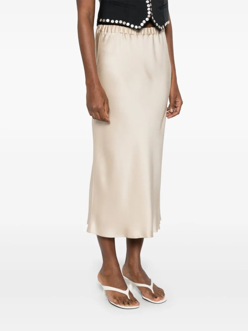 Antonelli Orinoco Midi Skirt In Neutrals