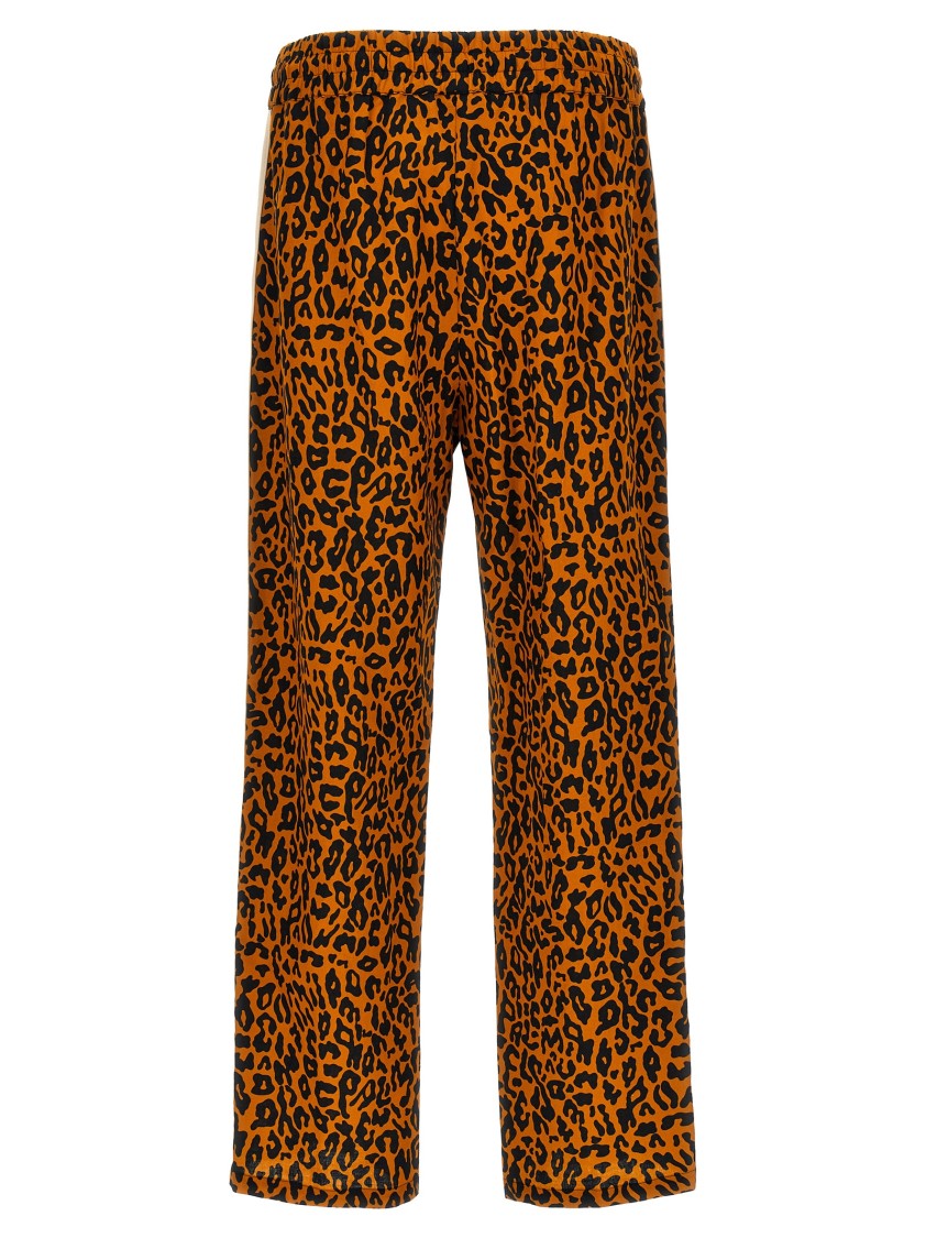 Palm Angels 'animal Print Side Stripe Joggers' In Animal Print