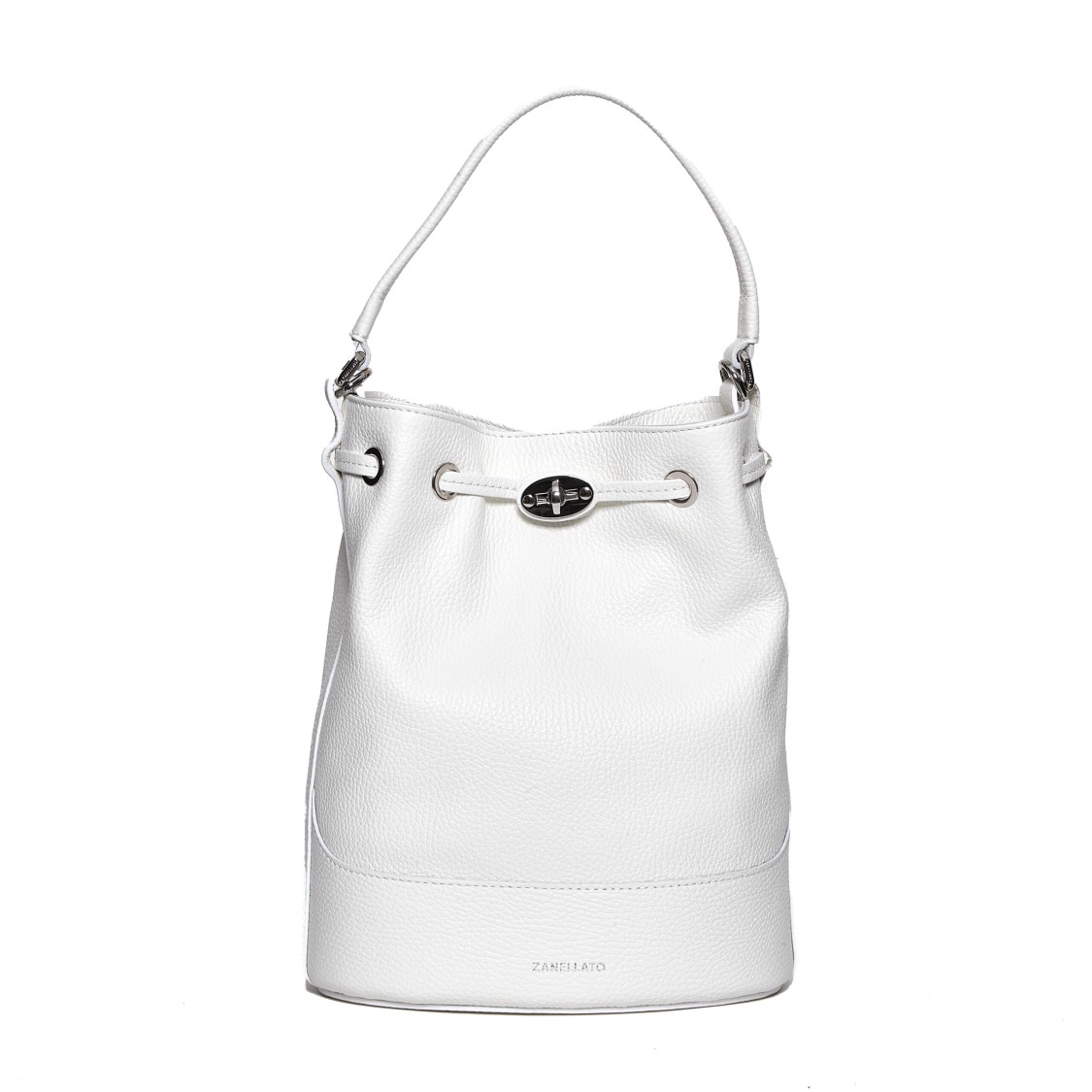 Zanellato Mondà Bucket Small Daily Milk White In White