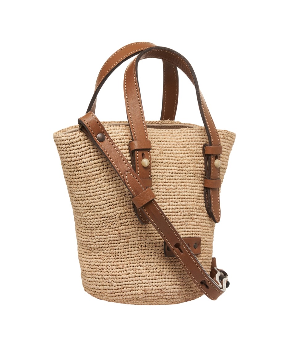 AFAR AFAR KALUWA SMALL RAPHIA HANDBAG 