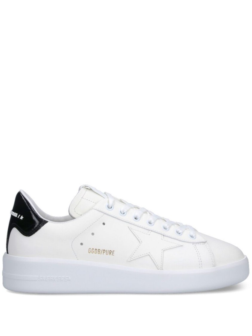 Golden Goose Premium White Leather Sneakers