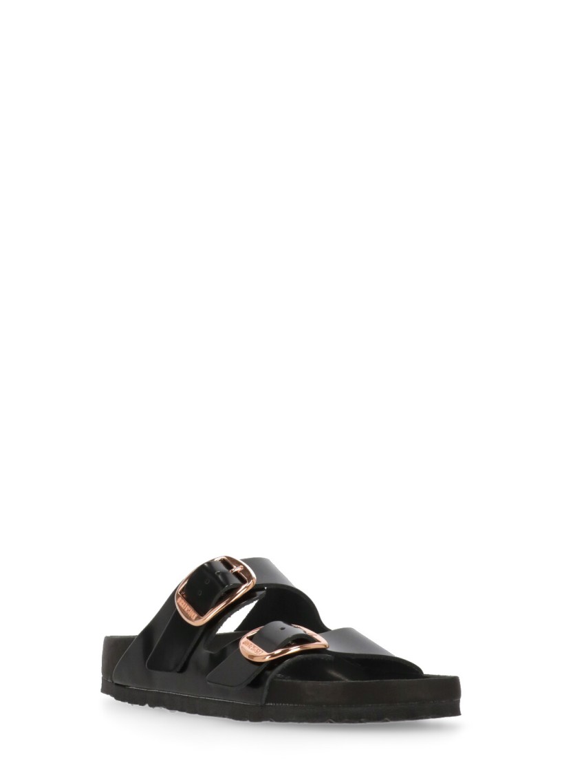 Birkenstock 'arizona Big Buckle Slide In Black