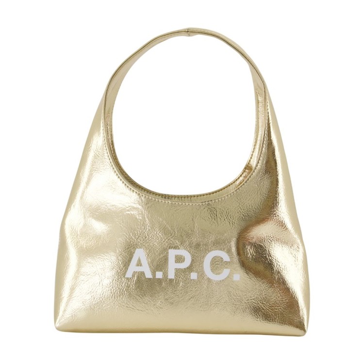 A.P.C. Ninon Shopper Bag - Synthetic - Gold