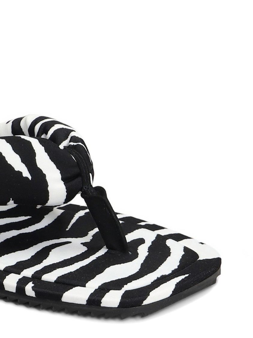 Attico The  Black The Sandals In Black
