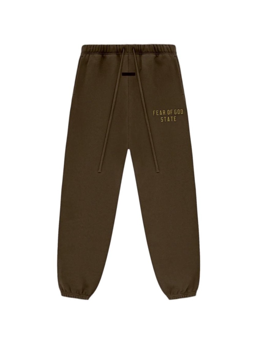 Fear Of God Heavy Fleece Essential Sweatpants - Brown