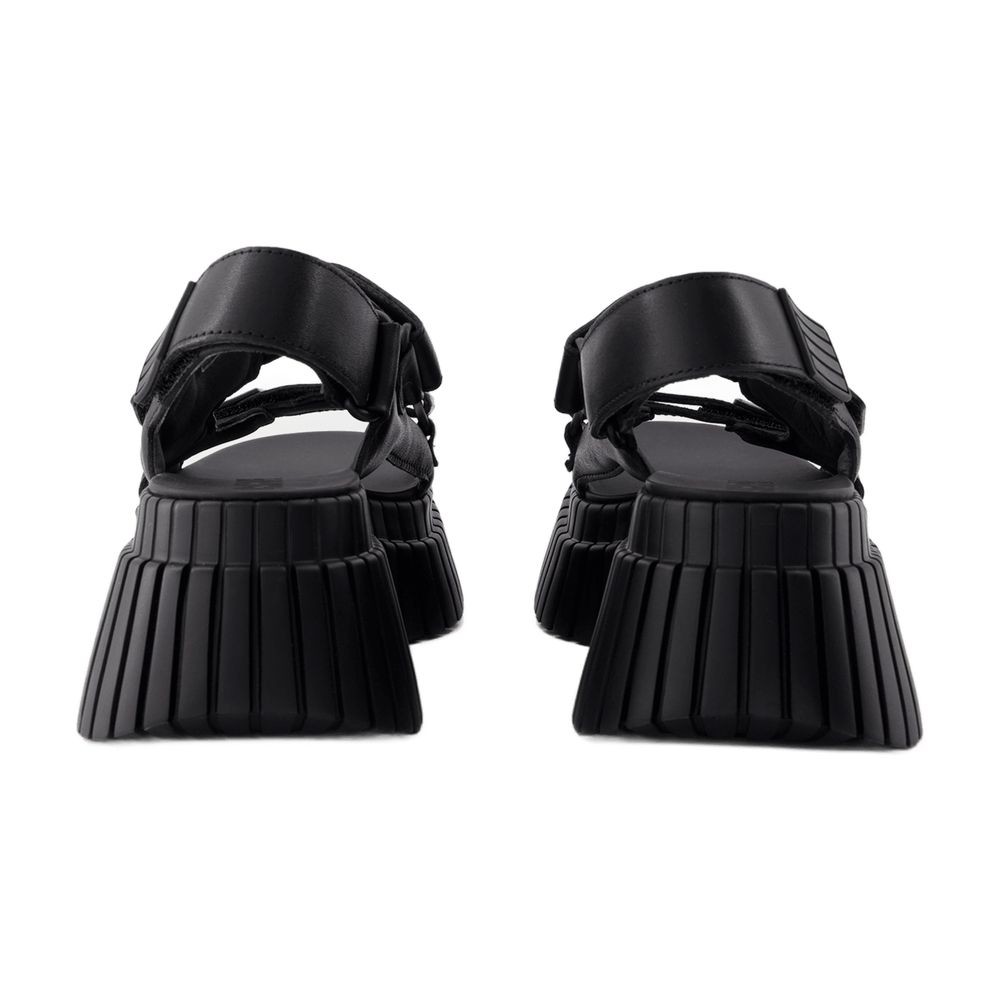 CAMPER CAMPER BCN SANDALS - LEATHER - BLACK