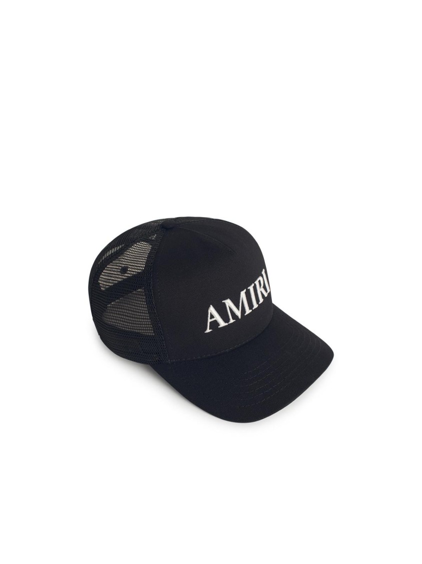 Amiri Cappello Da Baseball Con Logo In Black
