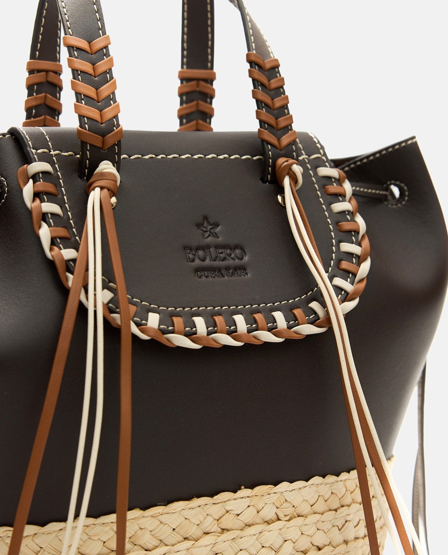 Cuba Lab Bolero Leather Tote Bag
