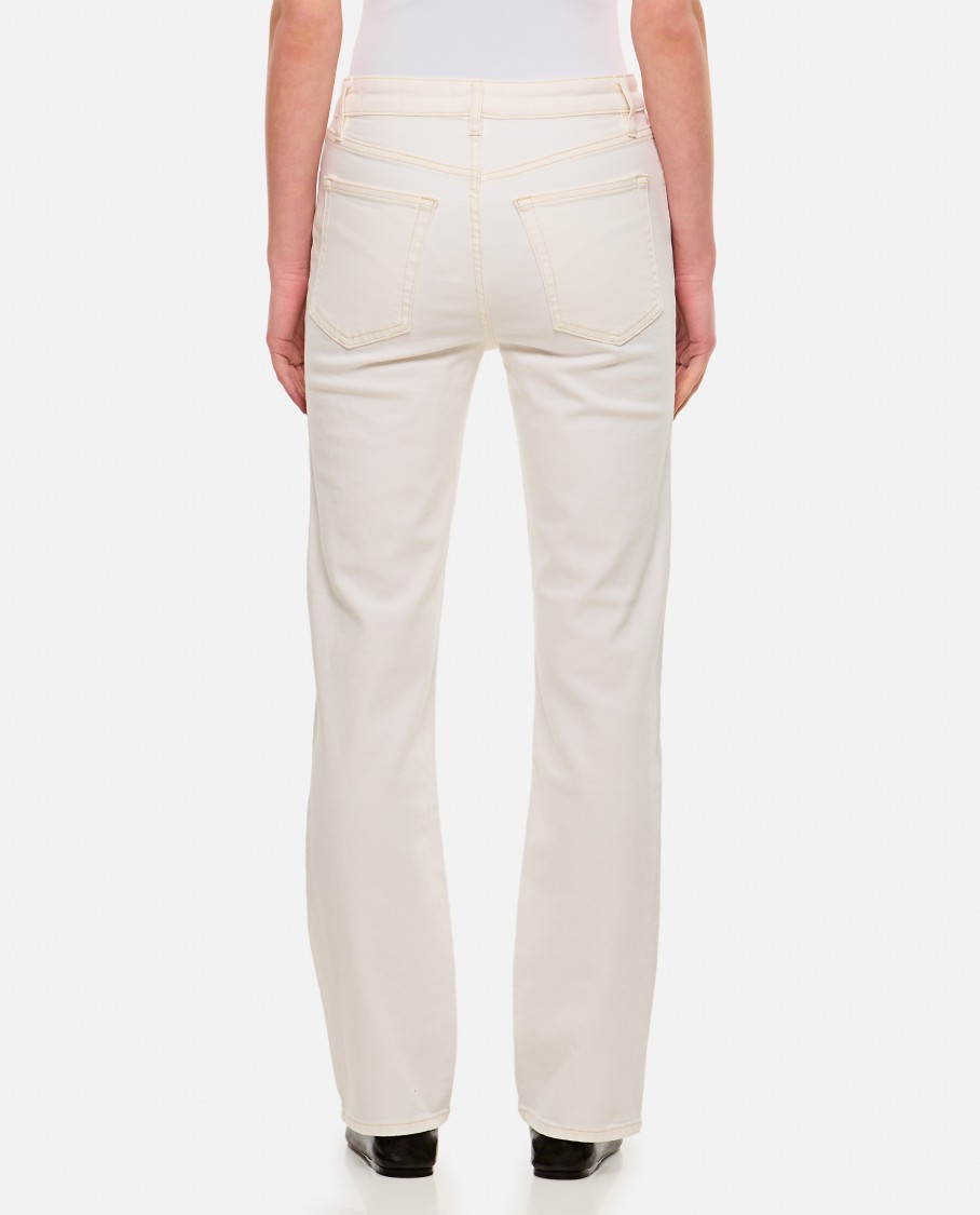 Shop Frame The Ruler Jeans In White