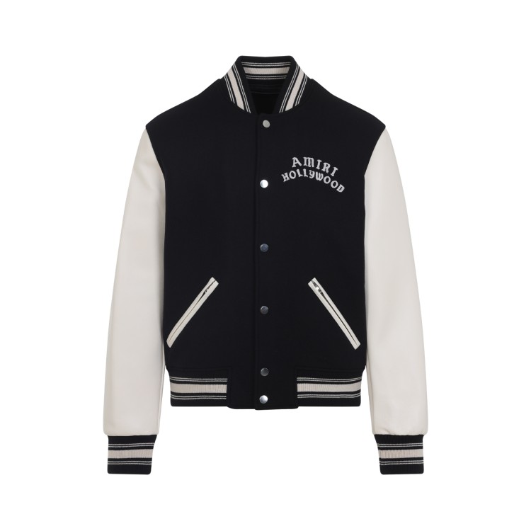 Amiri Hollywood Bomber Jacket in Black | THE LIST