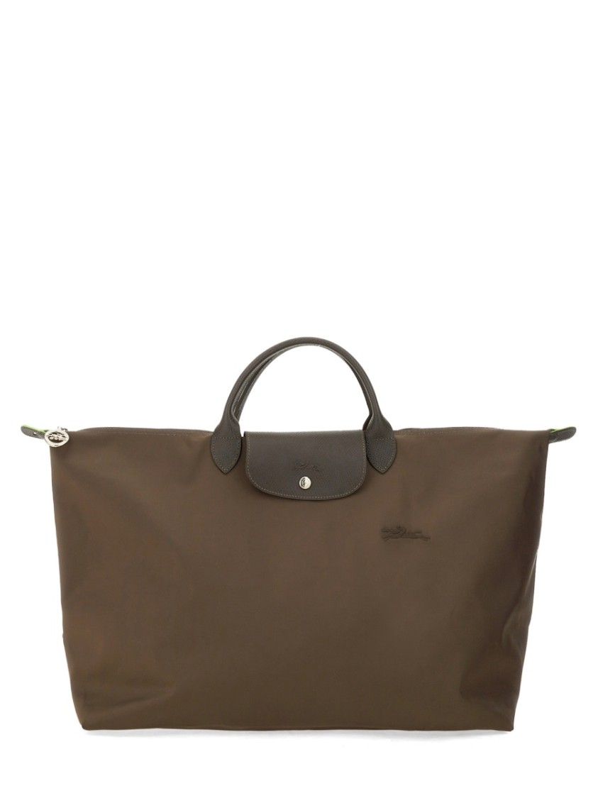 Longchamp Brown Polyamide Duffel Bag