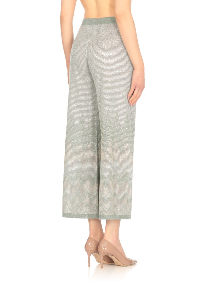 Shop D Exterior D. Exterior Green Viscose Pants