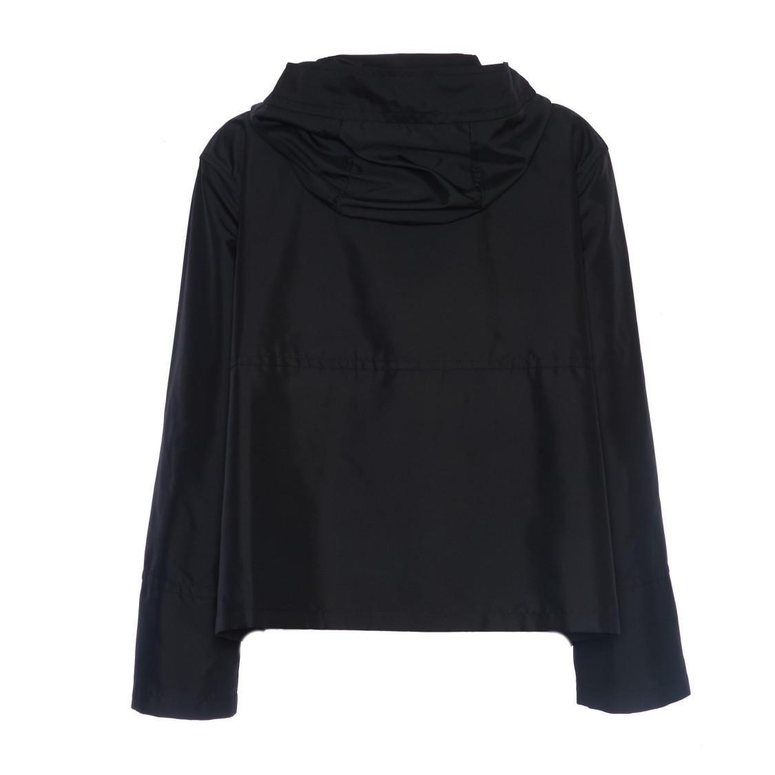 Shop Fay Short Water-repellent Technical Poplin Parka With Hood