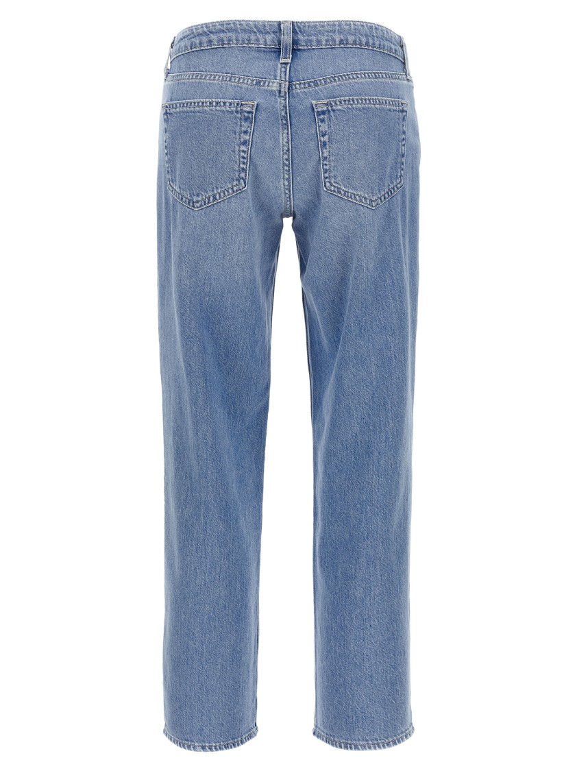 L Agence Nevia Five-pocket Jeans In Blue
