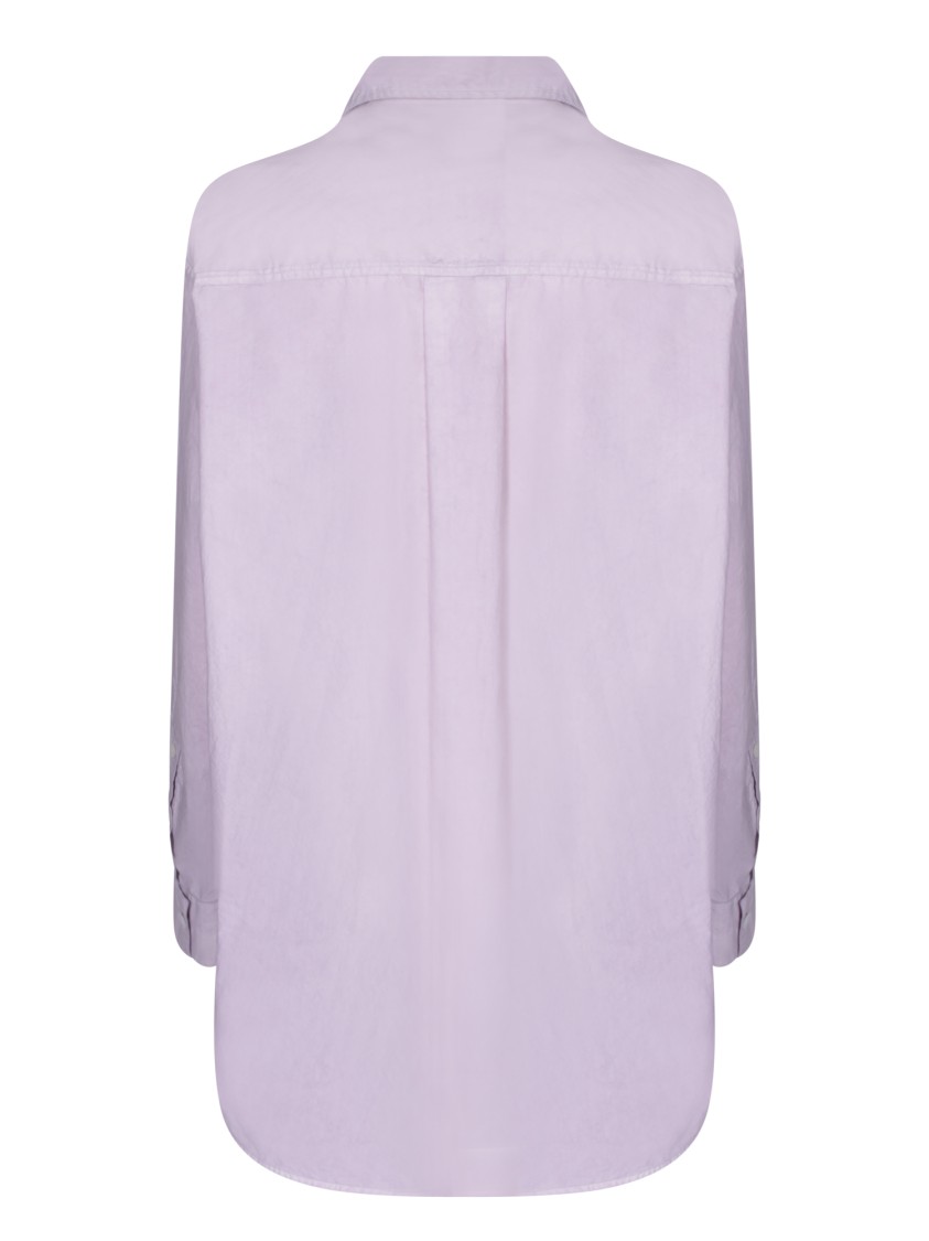 QUIRA QUIRA LONG SLEEVE SHIRT WITH REFINED COLLAR AND FABRIC