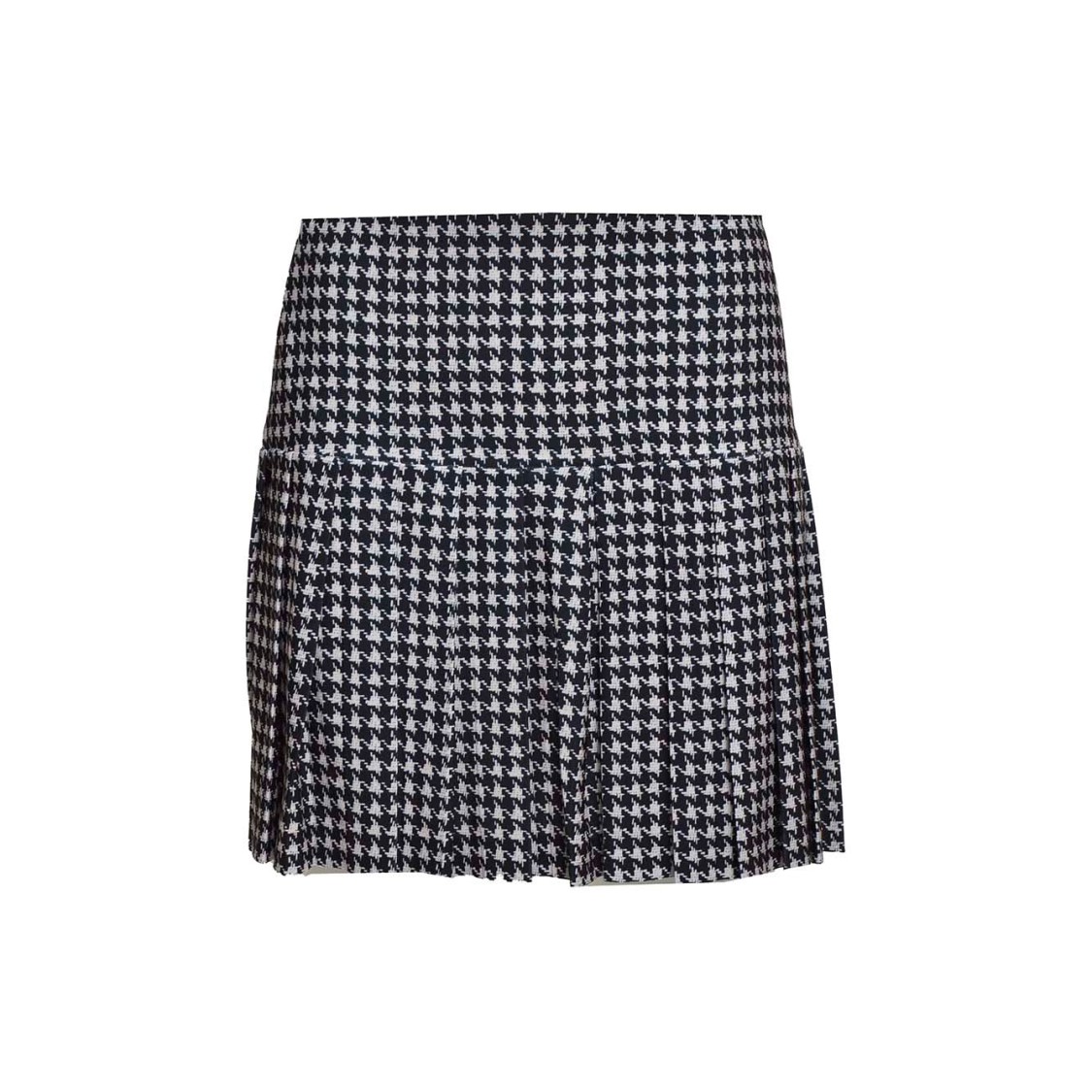 Shop Norma Kamali Flared Mini Skirt With Black