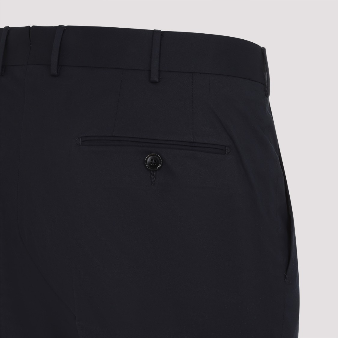 ZEGNA ZEGNA STRAIGHT-LEG TAILORED PANTS WITH SUBTLE DETAILING