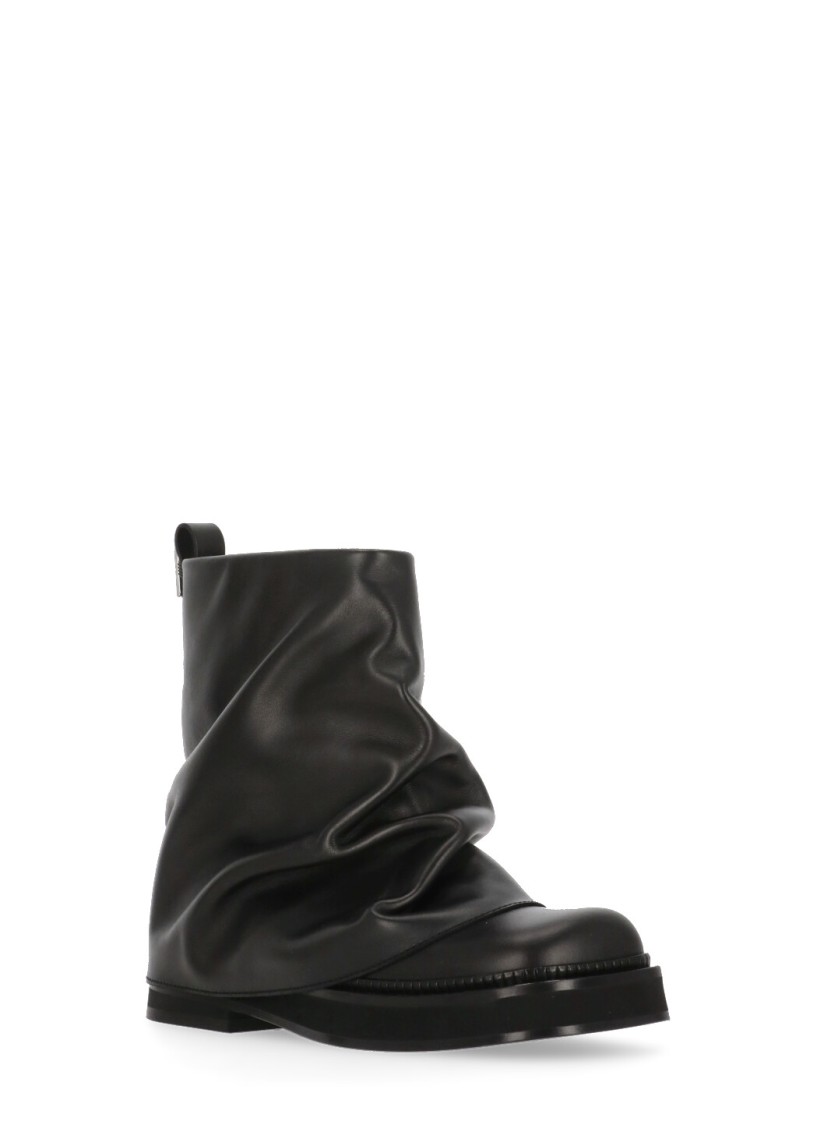 Shop Attico The Robin Mini Boots In Black