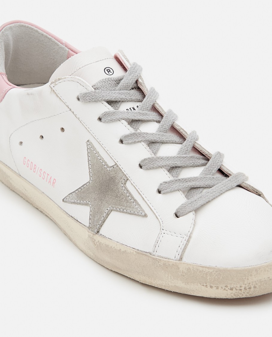 Golden Goose Low-top Sneakers With Vintage Distress In Black