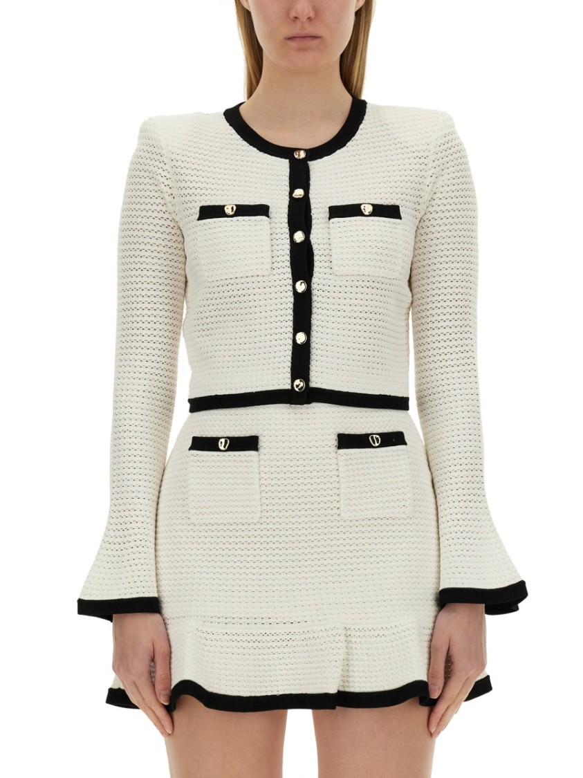 Self-portrait Sweaters In White