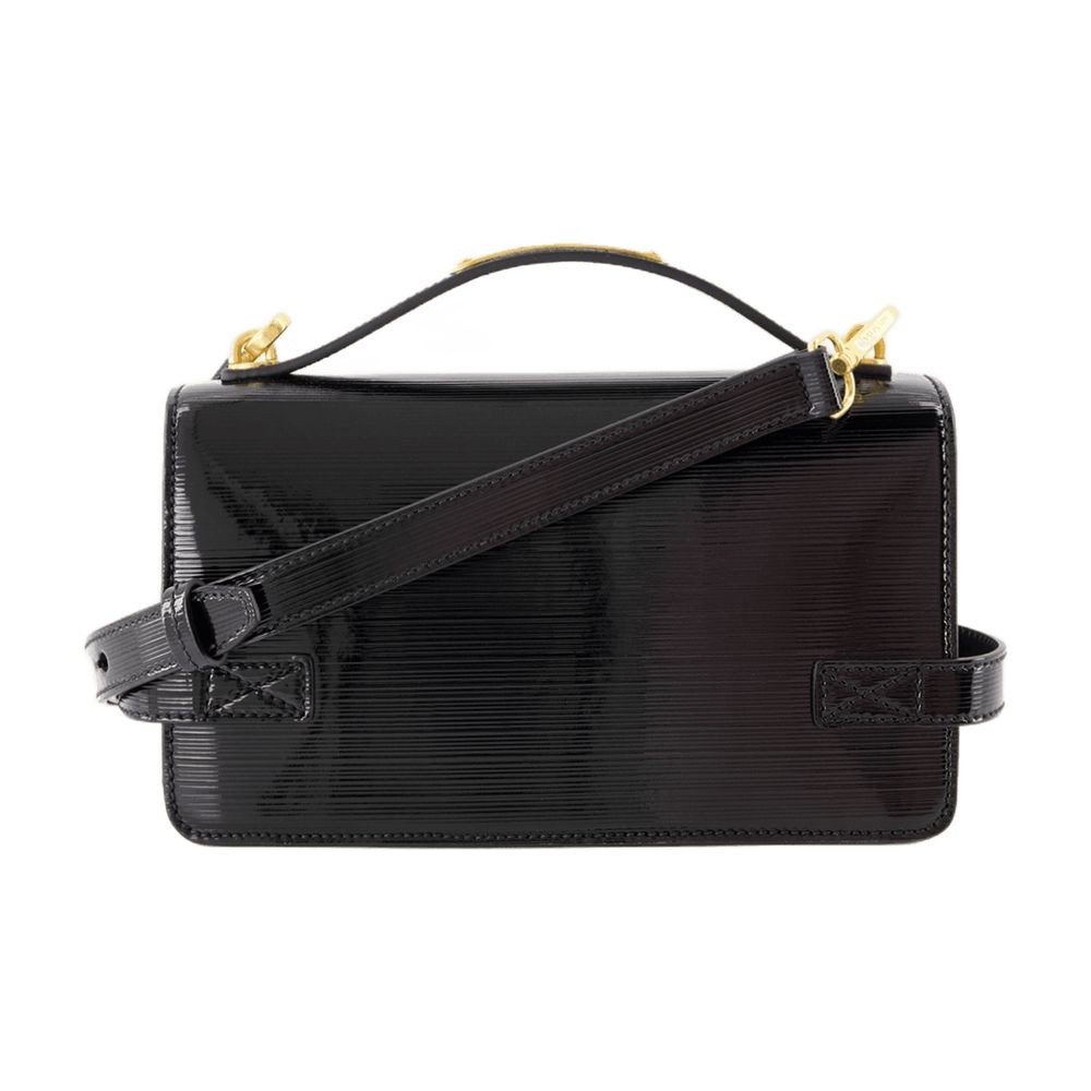 Shop Balmain B-buzz 24 Crossbody - Leather - Black