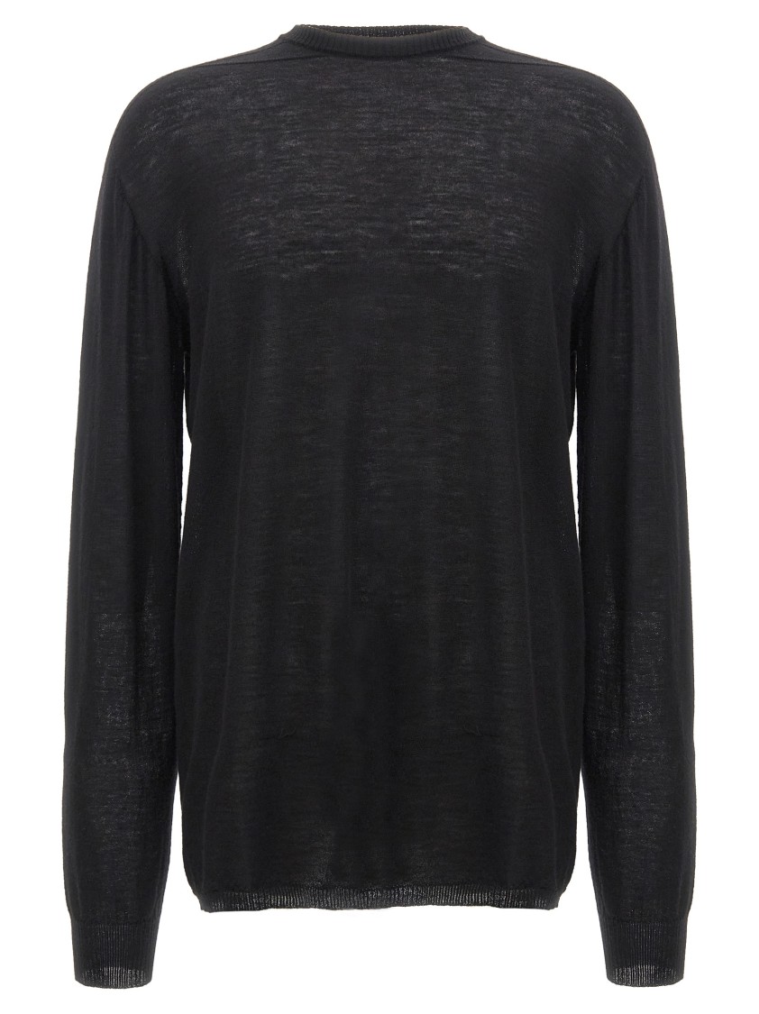 Rick Owens Oversized Level Sweaters And Cardigans Black In Black