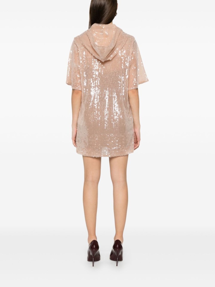 オールインワン・サロペット Giuseppe Di Morabito Relaxed Silhouette Mini Dress With Hood Giuseppe Di Morabito Relaxed Silhouette Mini Dress With Hood