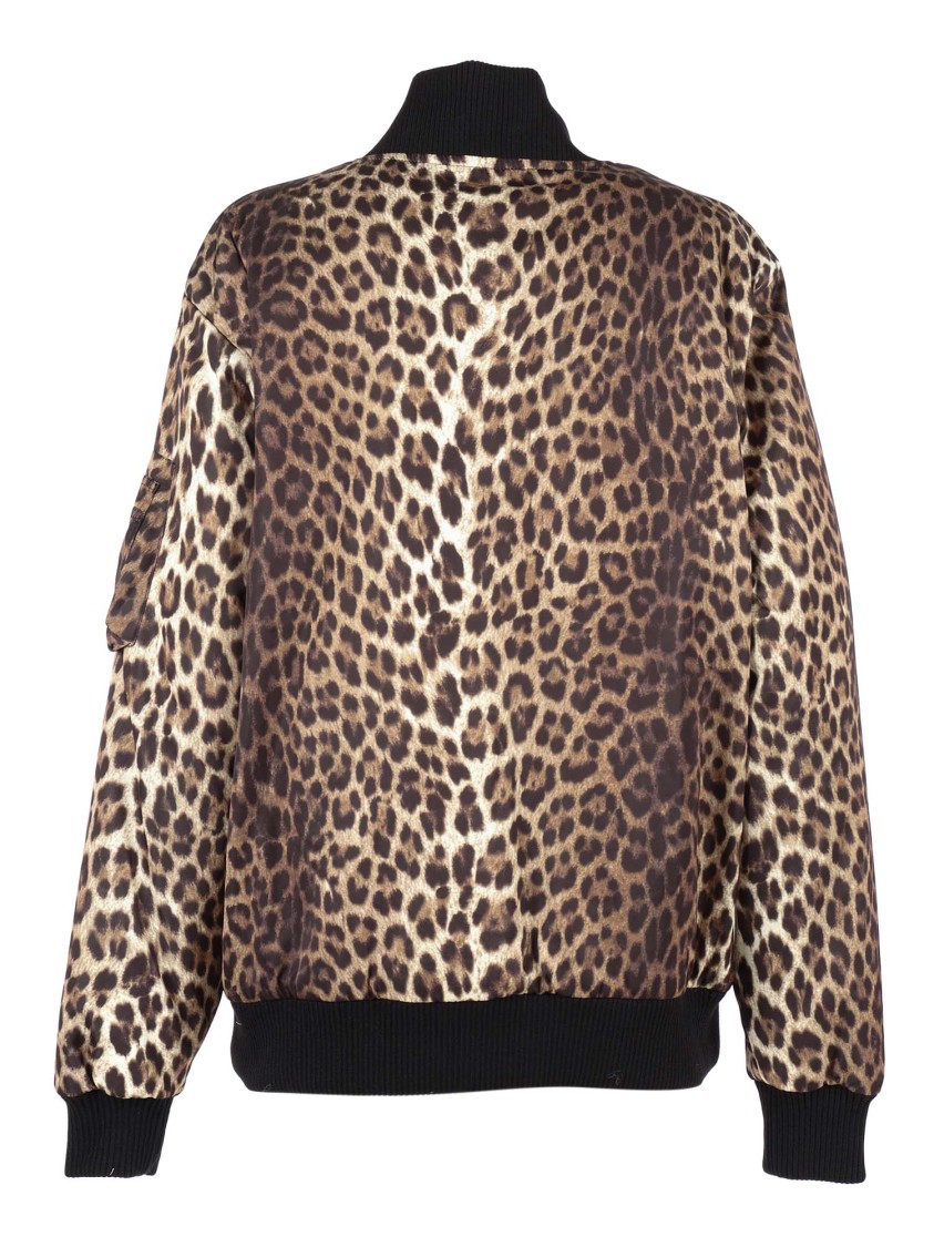 P.A.R.O.S.H. Leopard Print Jacket With Utility Pocket | THE LIST