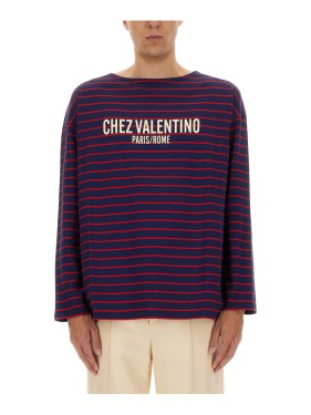 Tシャツ・カットソー Valentino Relaxed Fit Round Neck Graphic T-Shirt Valentino Relaxed Fit Round Neck Graphic T-Shirt (Women's