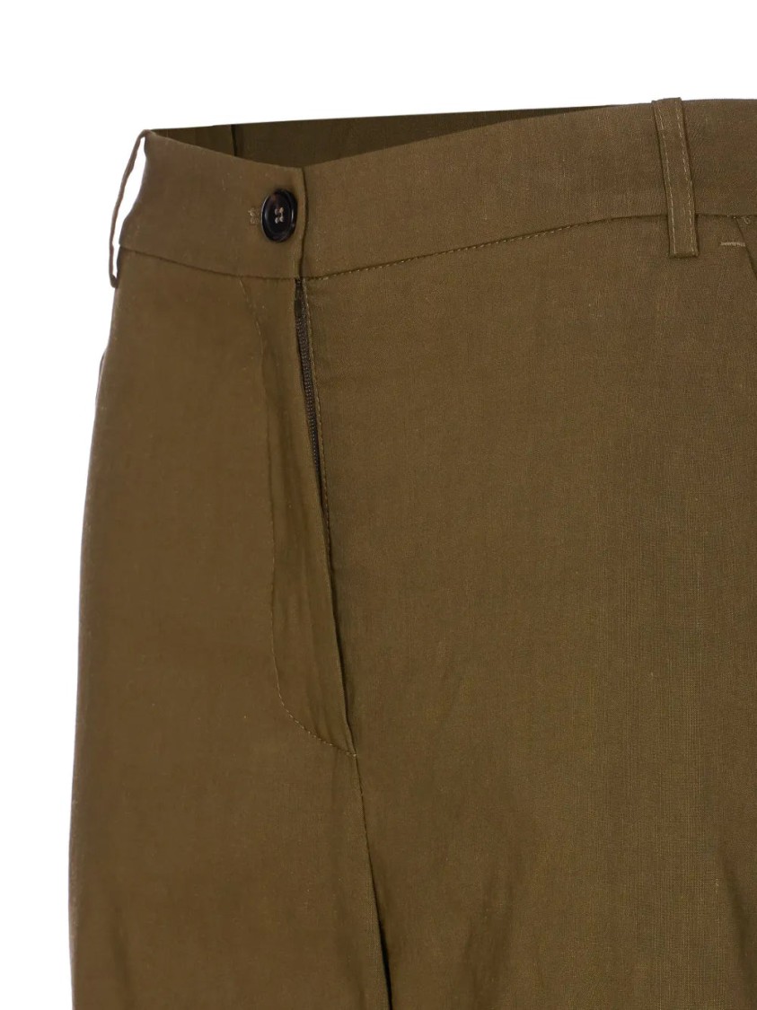 Pinko Bermuda Large En Lin In Brown
