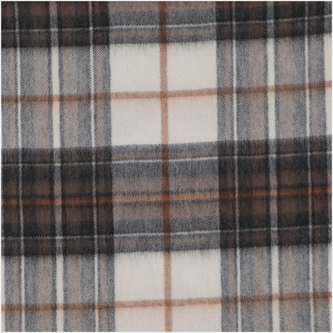 Alex Begg Cashmere Scarf With Classic Check Pattern